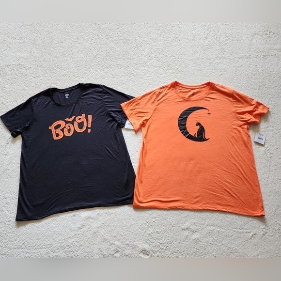 New women's Halloween t-shirt bundle Size XXL - Picture 1 of 7
